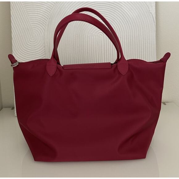 Longchamp Burgundy Tote Bag - Picture 2 of 16